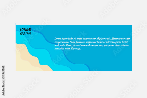 set of template banner for advertising vector illustration