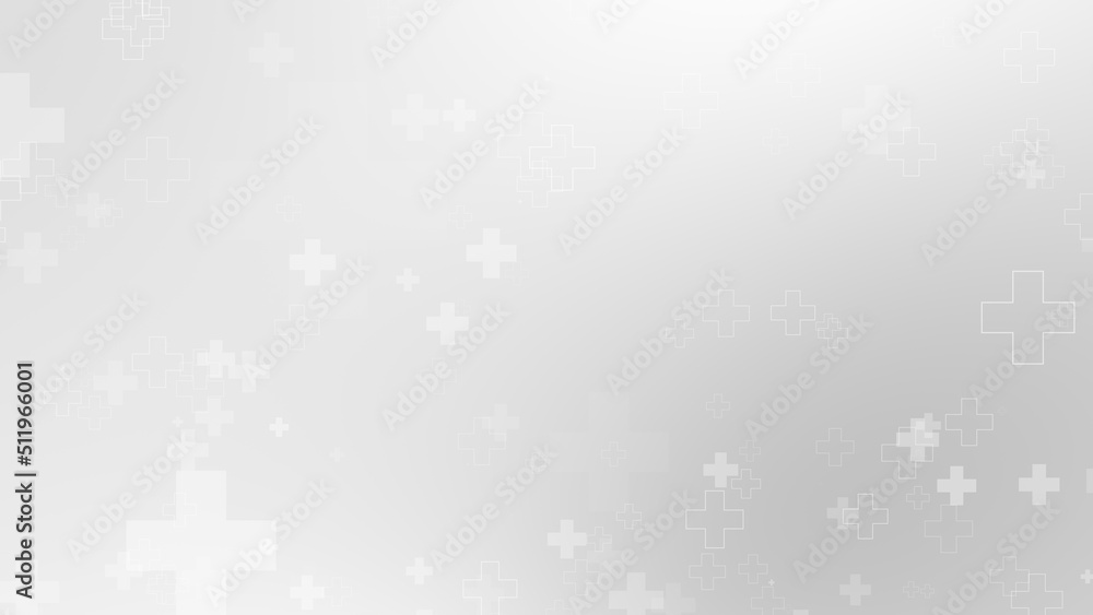 Abstract medical white gray cross pattern background. Abstract medical white gray cross pattern background.