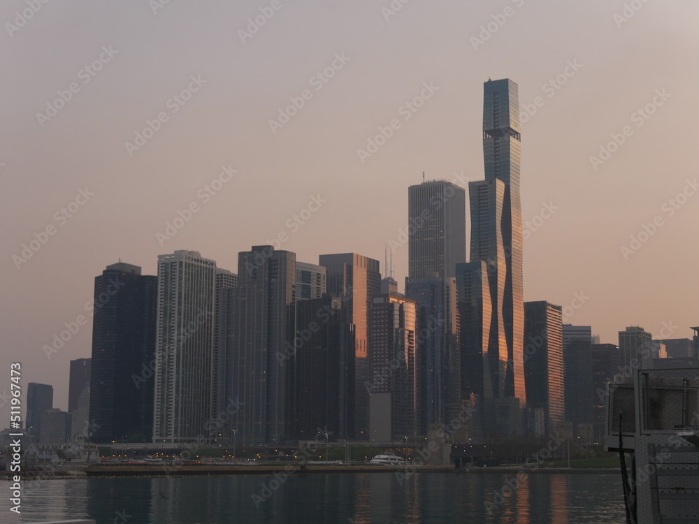 Fototapeta premium city skyline