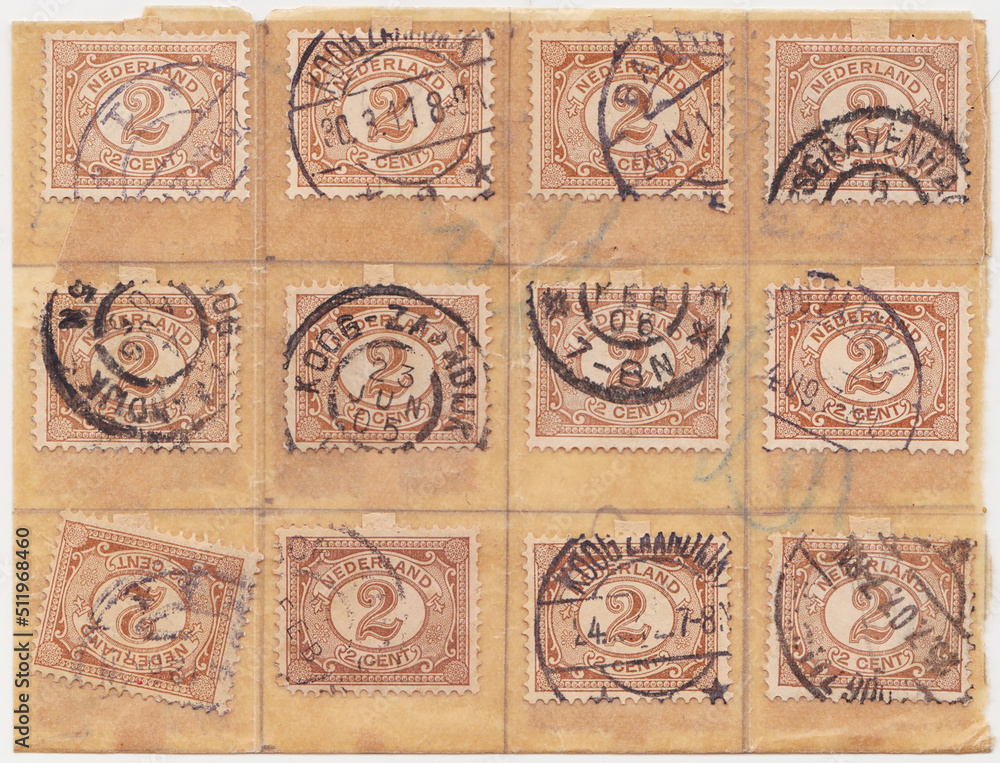 Vintage Post Stamps