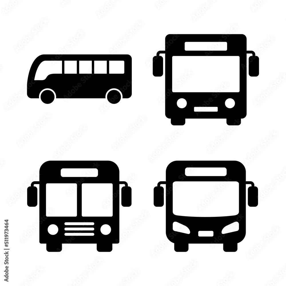 Bus icon vector. bus sign and symbol Bus icon vector. bus sign and symbol