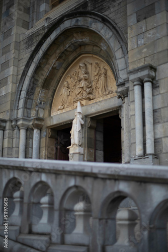 Entrance to a Cathedral in Biarritz, France