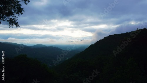 Beautiful nature scenery in maggie valley north carolina photo