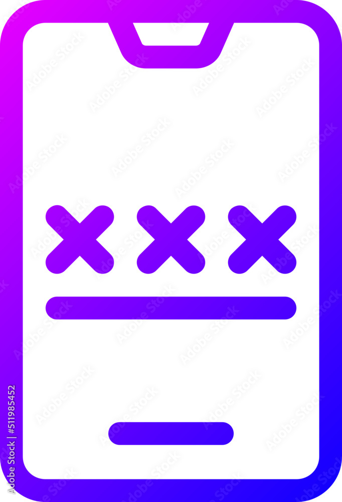 Fototapeta premium Password Icon