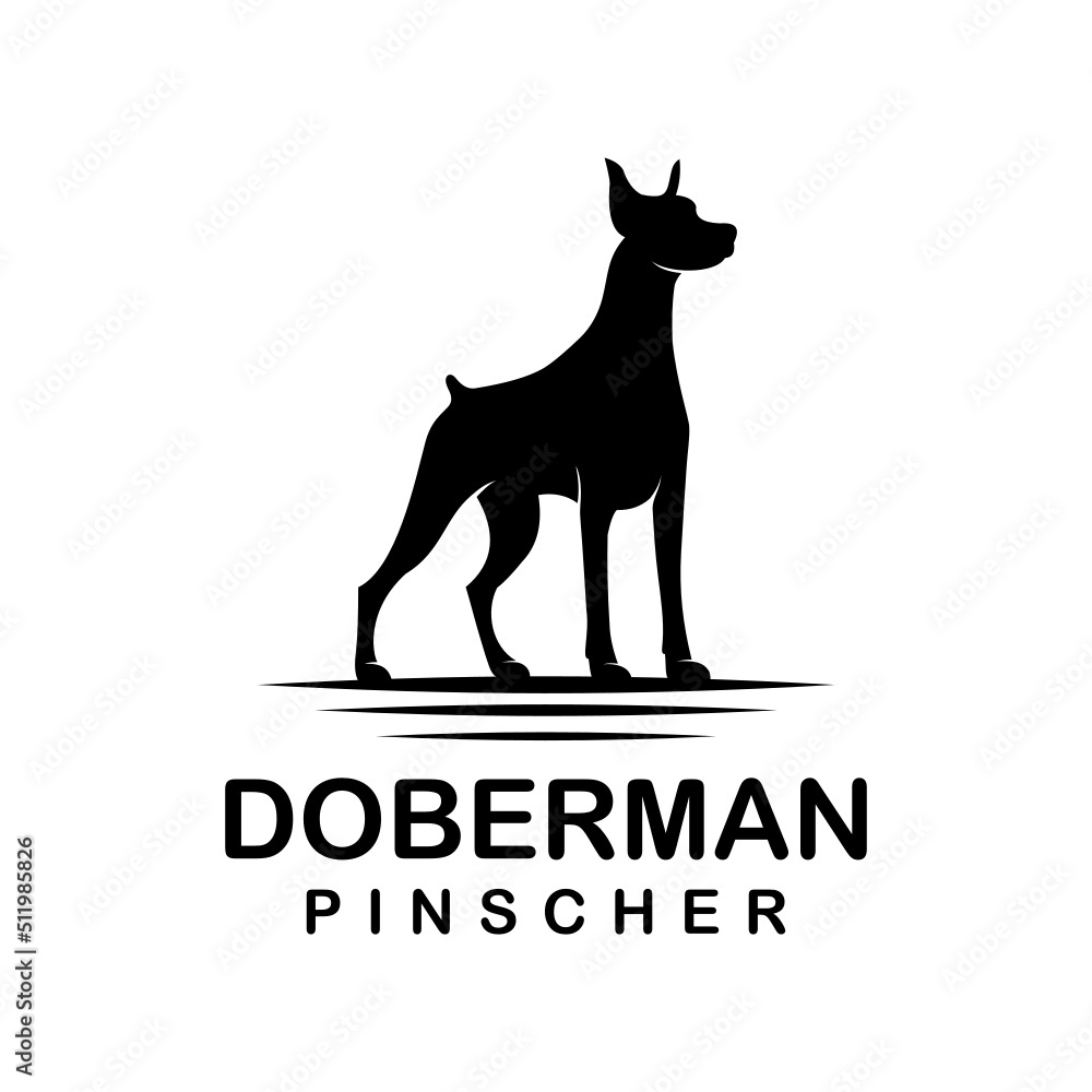Doberman pinscher logo