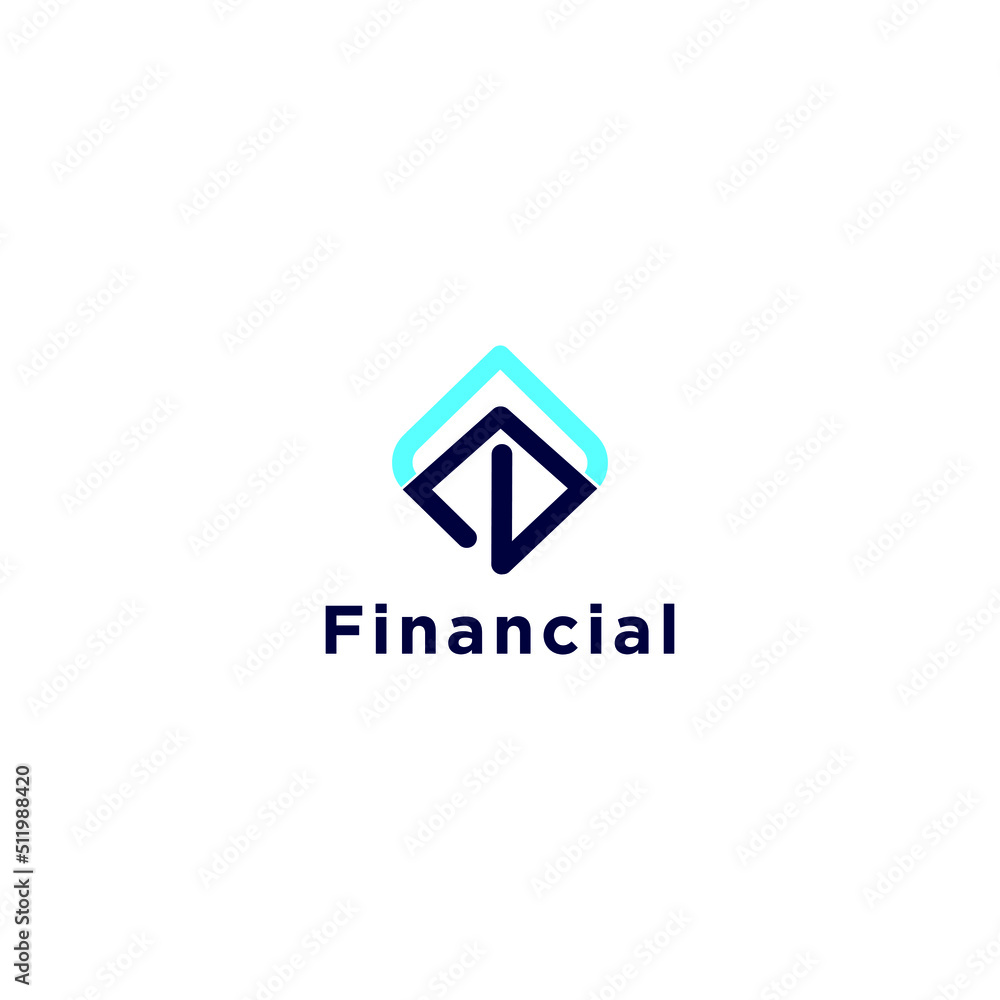 Accounting or finance logo design vector simple Accounting or finance logo design vector simple
