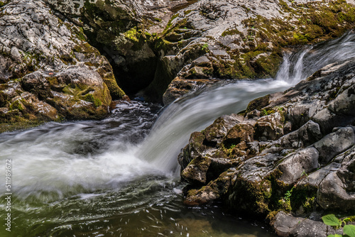 Smokey Mountains Stream Waterfall