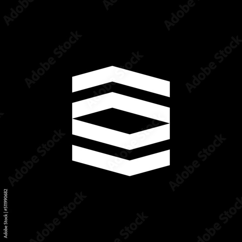 Wallpaper Mural letter s tech logo template Torontodigital.ca