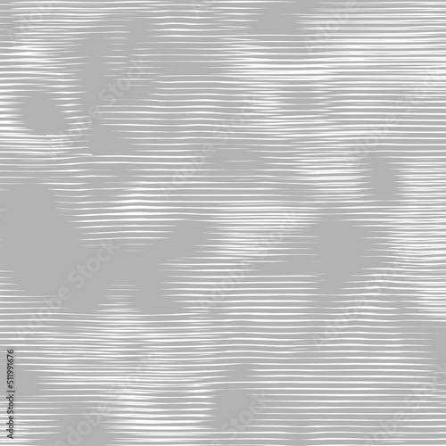 Intersecting lines the ripple effect striped. Wavy vibrant texture. Moire interference effect. Optical illusion art background.  Vector monochrome pattern