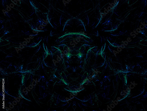 Imaginatory fractal abstract background Image