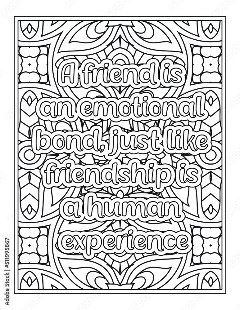 Quote Coloring Pages for Adults and Teens - Best Coloring Pages For Kdp coloring book