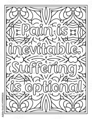 Quote Coloring Pages for Adults and Teens - Best Coloring Pages For Kdp coloring book photo
