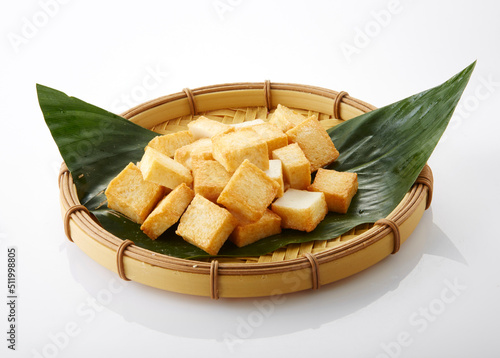 Delicious and fresh ingredients, fish tofu