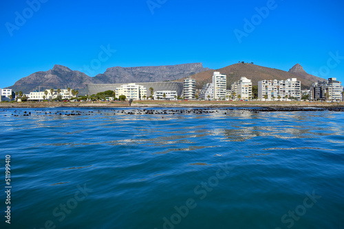 View of Table Mountain in Cape Town