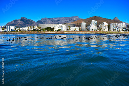 View of Table Mountain in Cape Town