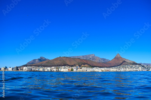 View of Table Mountain in Cape Town