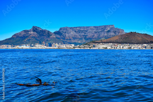 View of Table Mountain in Cape Town