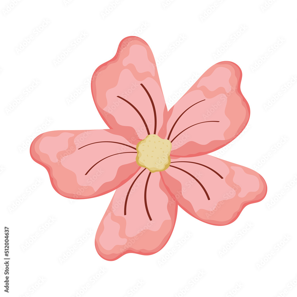 Fototapeta premium pink flower garden