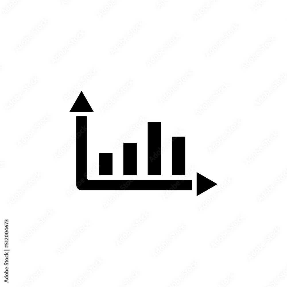 statistics icon flat style trendy stylist simple statistics icon flat style trendy stylist simple
