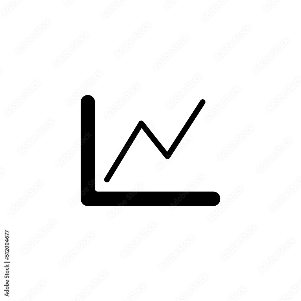 statistics icon flat style trendy stylist simple statistics icon flat style trendy stylist simple