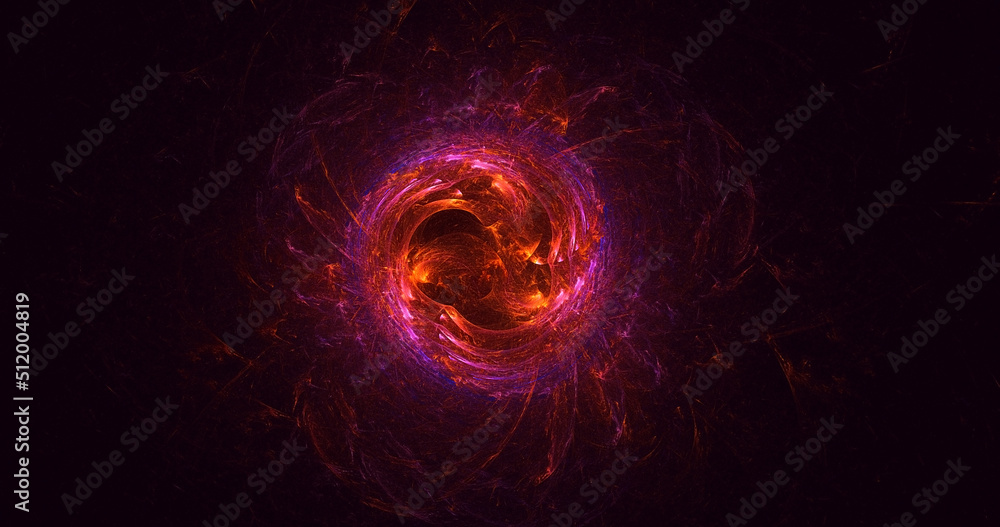 3D rendering abstract multicolor fractal light background 3D rendering abstract multicolor fractal light background