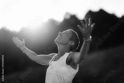 Bilde på lerret Enlightenment, Nurturing Positive Spiritual Energy