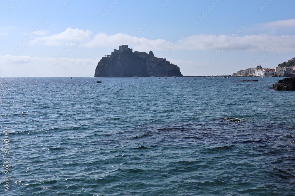 Fototapeta premium Ischia - Castello Aragonese da Punta Molino