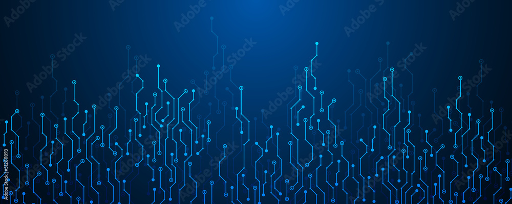 Technology graphic design background. Vector illustration. Vector ...