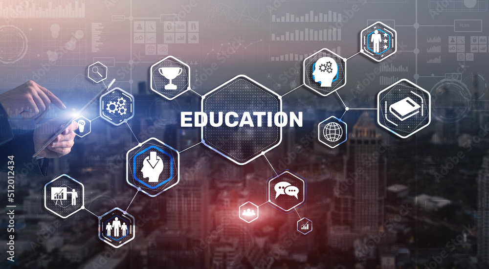 E learning Education Internet Webinar Online courses concept E learning Education Internet Webinar Online courses concept