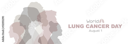 World Lung Cancer Day banner.