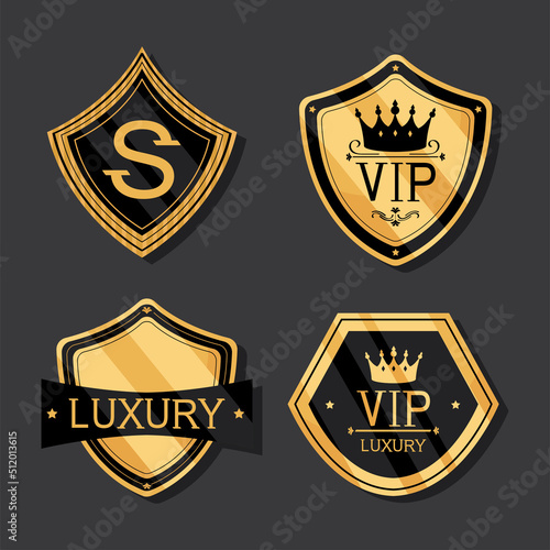 elegants golden four emblems