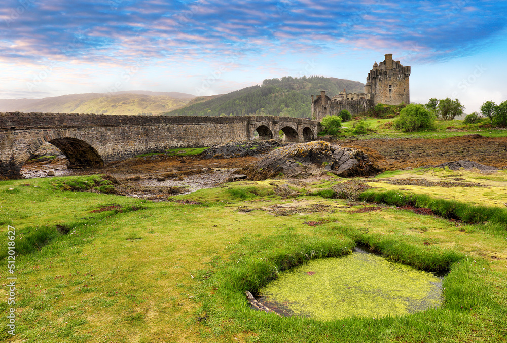 Eilean Donan Castle at Highland, Scotland