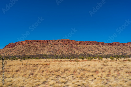 West MacDonnell Range in Alice Springs, Central Australia.