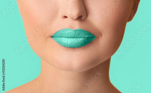 Beautiful young woman with ...