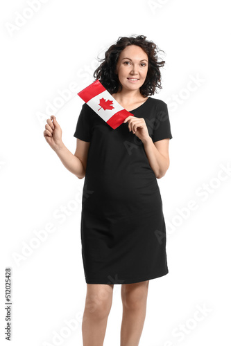 Young pregnant woman with C...