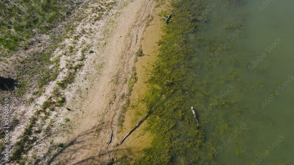 Slow Shoreline bird's eye style track. Slow Shoreline bird's eye style track.
