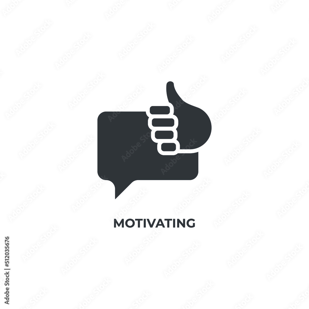 motivating vector icon. filled flat sign for mobile concept and web design. Symbol, logo illustration. Vector graphics motivating vector icon. filled flat sign for mobile concept and web design. Symbol, logo illustration. Vector graphics