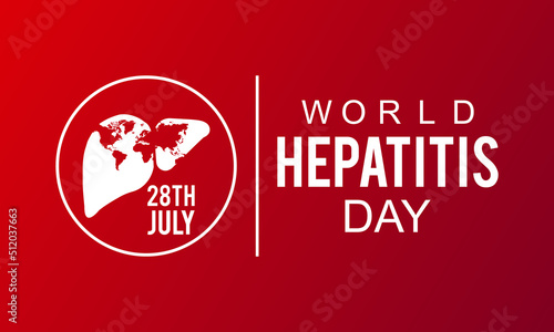 World Hepatitis Day vector logo icon illustration template design.