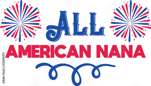 4th of july t shirt and svg design