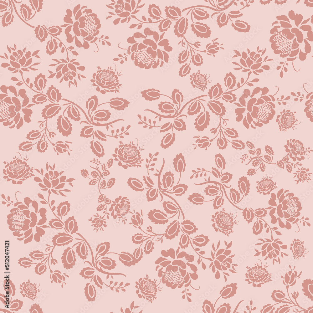 seamless pattern background with Roses seamless pattern background with Roses