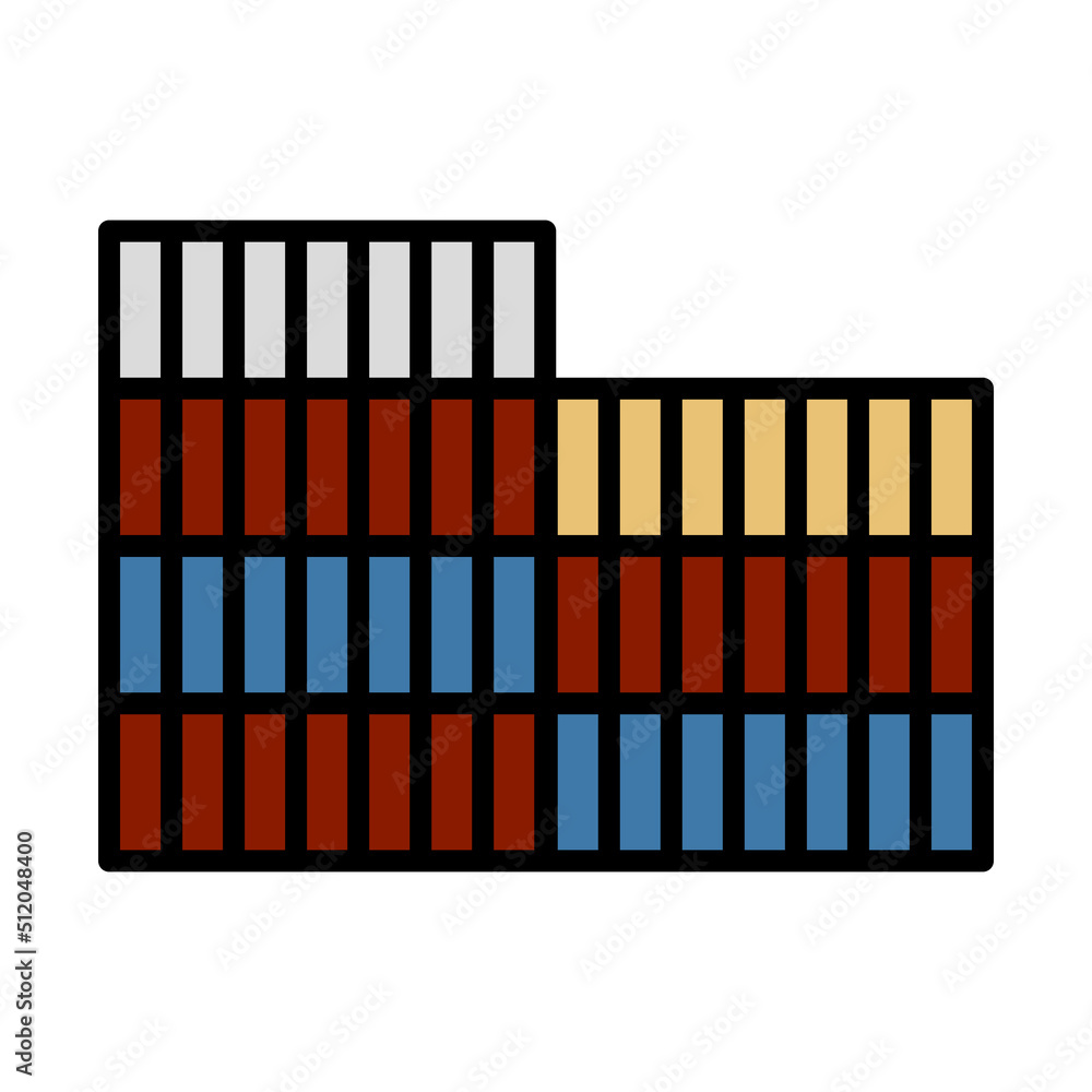 Container Stack Icon Container Stack Icon