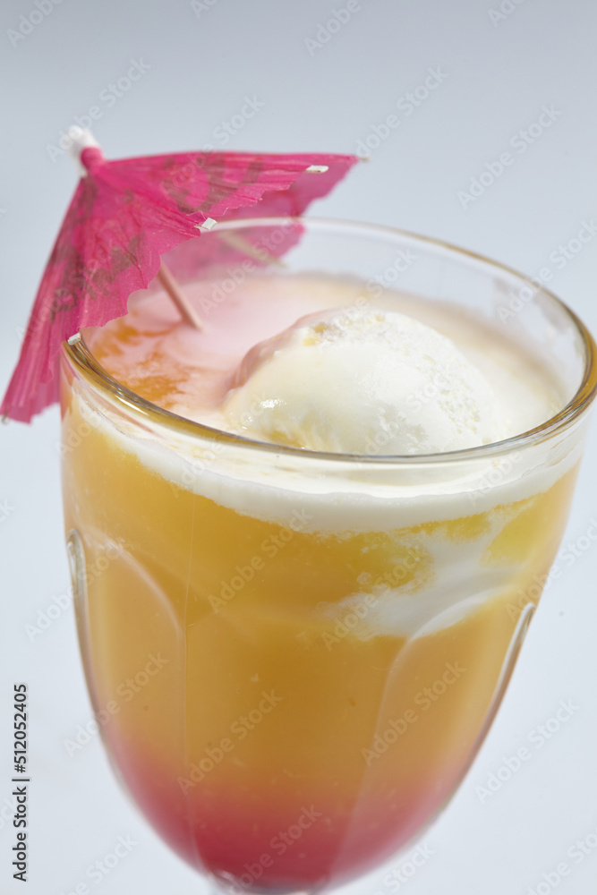 summer lemonade with ice cream summer lemonade with ice cream