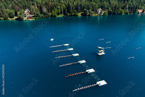 Regatta on Lake Bled