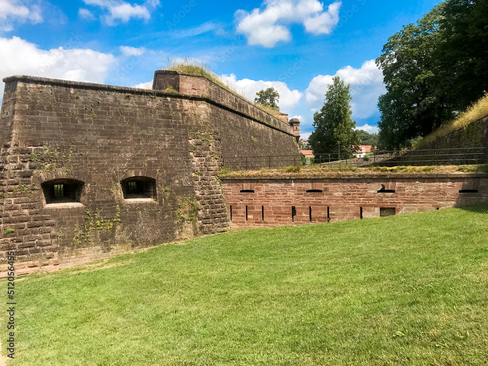 Fortress Belfort, outpost of Brizach, France