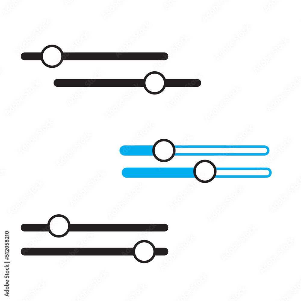 volume icon, sound adjustment bar music media icon vector icon volume icon, sound adjustment bar music media icon vector icon