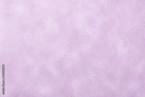 Texture of lilac old paper  crumpled background. Vintage light purple grunge surface. Matt velvet textile backdrop.