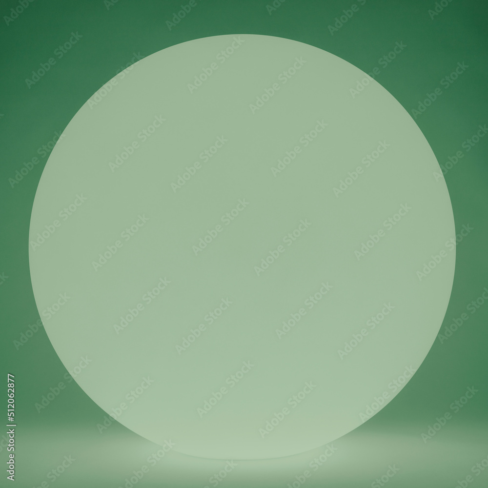 Glowing and illuminated spherical orb Glowing and illuminated spherical orb