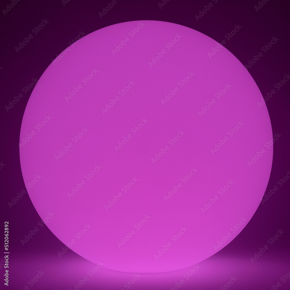 Glowing and illuminated spherical orb,United States Glowing and illuminated spherical orb,United States