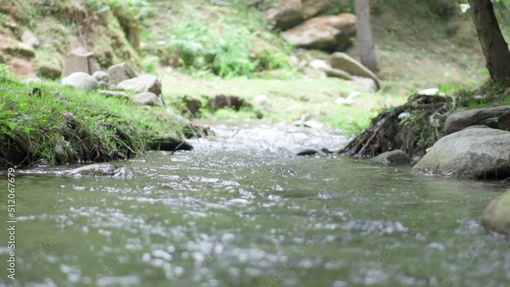 Spill of spring mountain rivers. Himalayas. Travel and adventure Spill of spring mountain rivers. Himalayas. Travel and adventure