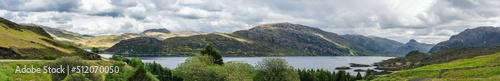 Beinn Aird da Loch, Loch Glencoul, A894, NC500, Sutherland, Scotland, UK photo